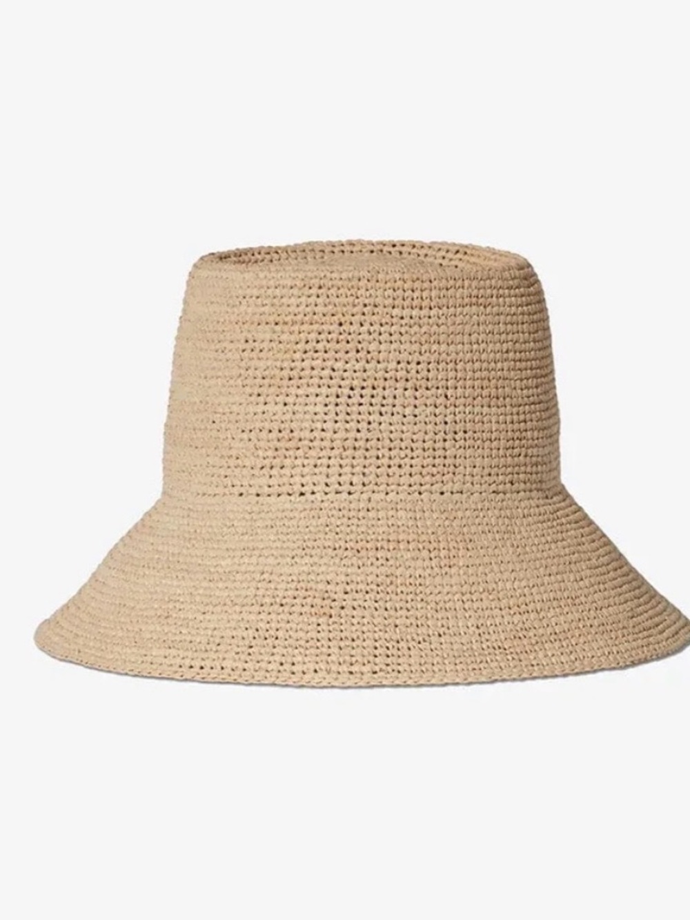 Vanessa Leoni Felix Woven Sun Hat in Brown NWT